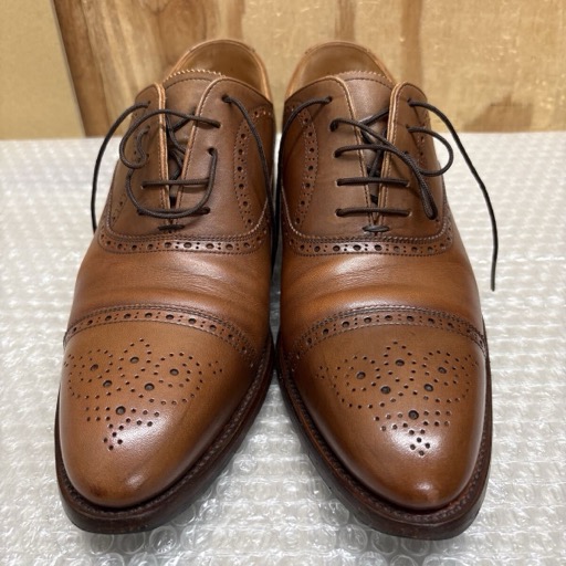 ヒロカワ SCOTCH GRAIN スコッチグレイン ビジネスシューズ 革靴 ブラウン 0110 25